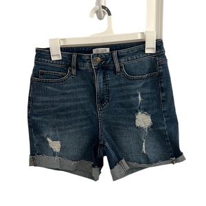 Candace Cameron Bure jean shorts